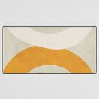 abstract modern geometric art Desk Mat Gallery Image 3