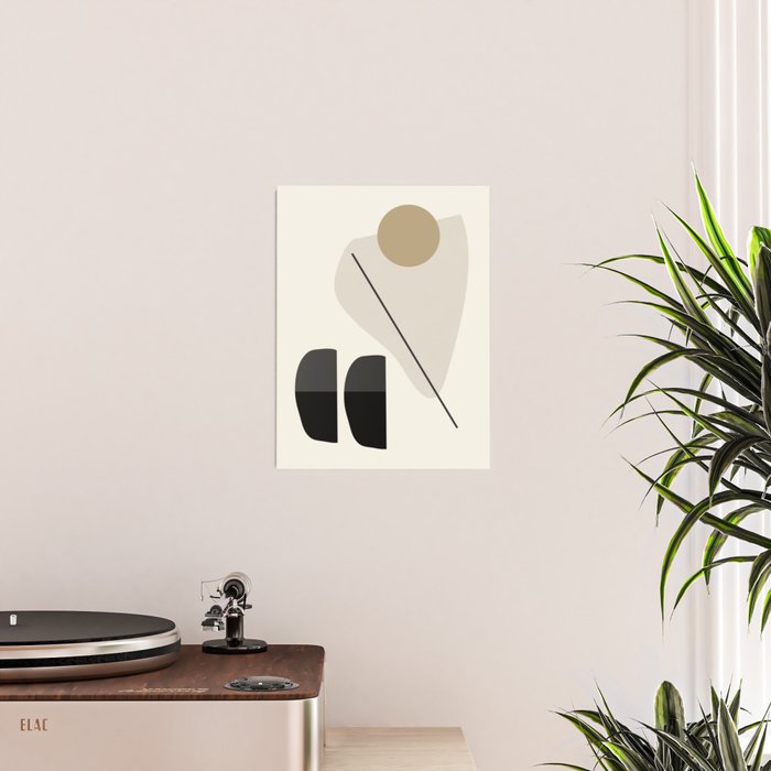 Abstract Minimal Shapes 107 Poster Gallery Image 2