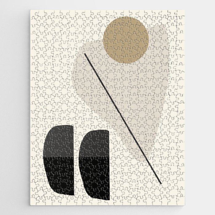 Abstract Minimal Shapes 107 Jigsaw Puzzle Gallery Image 1