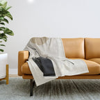 Abstract Minimal Shapes 107 Throw Blanket Gallery Image 1