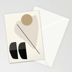 Abstract Minimal Shapes 107 Stationery Card Gallery Image 2