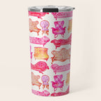 Victorian Lounge - Pink Palette Travel Mug Gallery Image 1