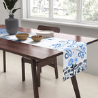 The Old Country Farm in Navy Blue - Farm House Decor Table Runner Gallery Image 2
