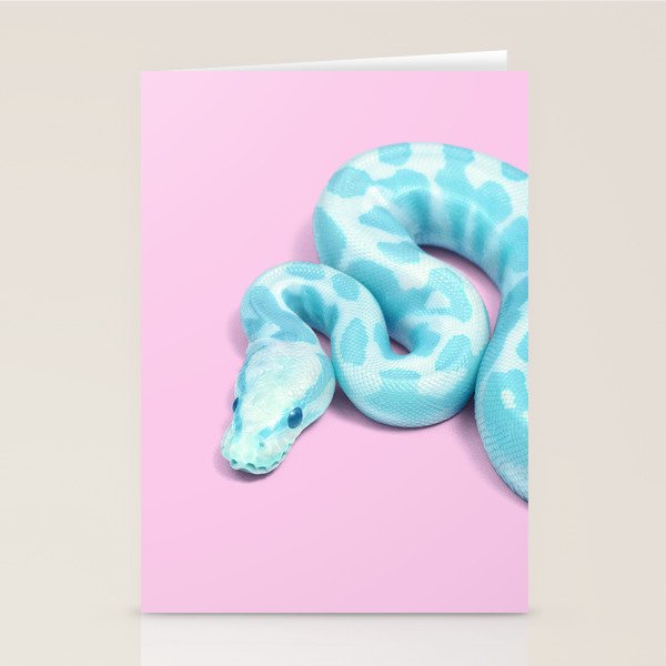 BLUE SNAKE Stationery Card Gallery Image 1