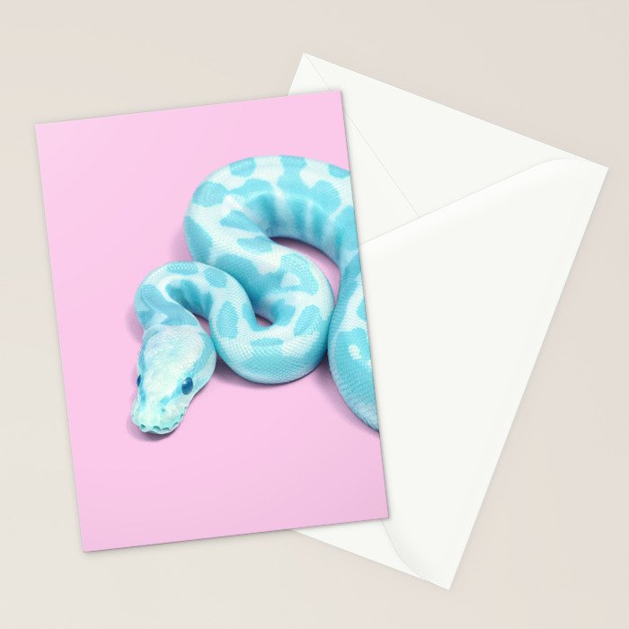 BLUE SNAKE Stationery Card Gallery Image 2