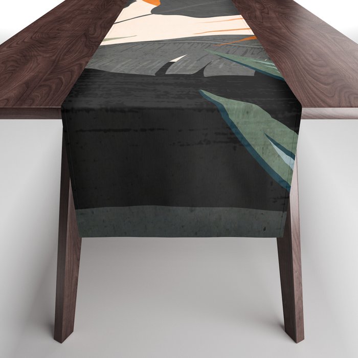 Jungle Abstract 12 Table Runner Gallery Image 1