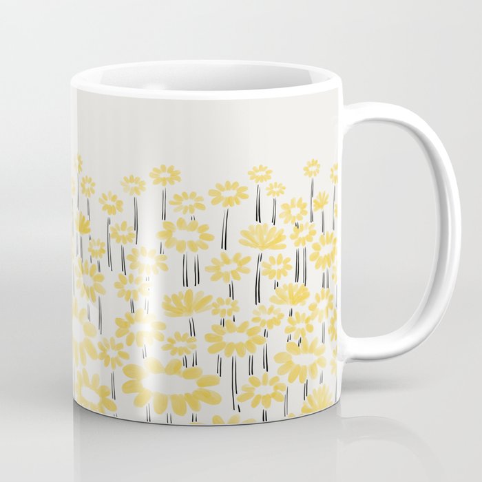 Sunflower Field Coffee Mug Gallery Image 1