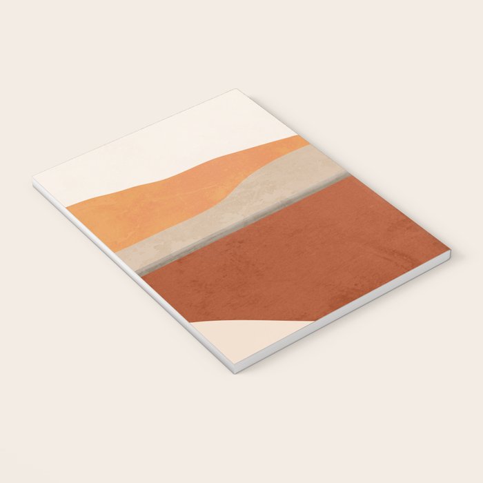 Minimal Abstract Art Landscape 11 Notebook Gallery Image 3