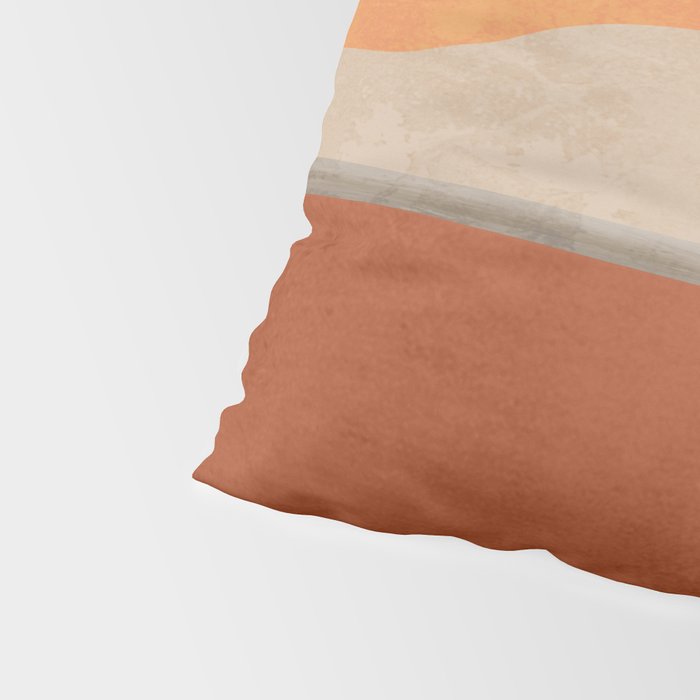 Minimal Abstract Art Landscape 11 Pillow Sham Gallery Image 4