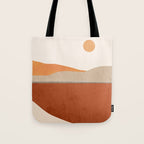 Minimal Abstract Art Landscape 11 Tote Bag Gallery Image 1