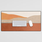Minimal Abstract Art Landscape 11 Desk Mat Gallery Image 1