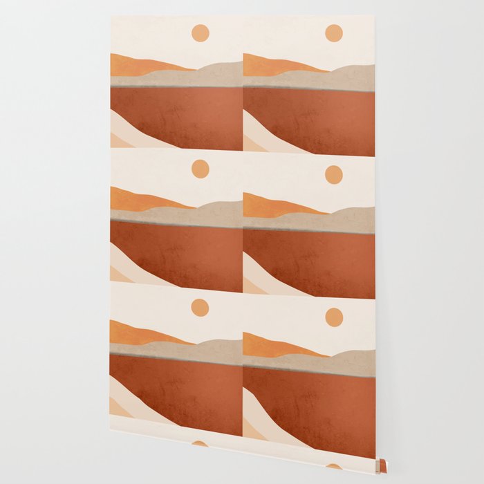 Minimal Abstract Art Landscape 11 Wallpaper Gallery Image 2