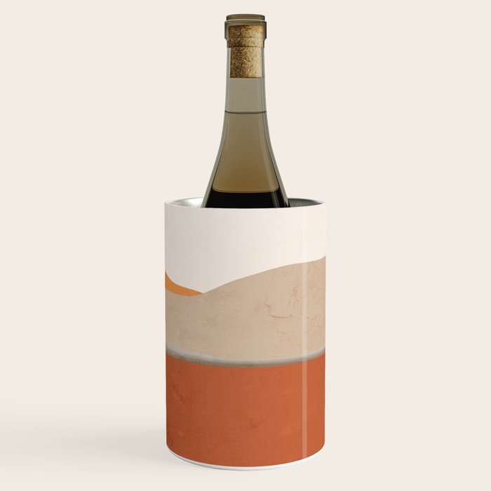 Minimal Abstract Art Landscape 11 Wine Chiller Gallery Image 3