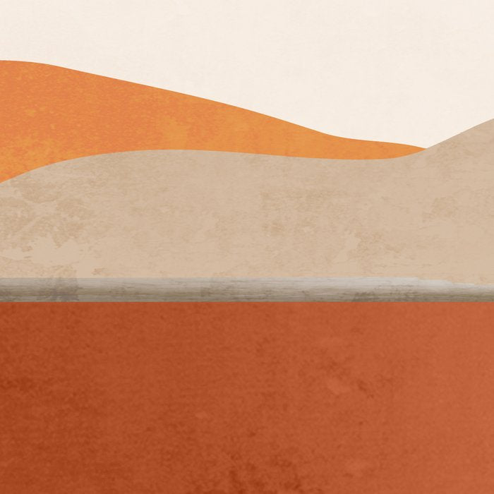 Minimal Abstract Art Landscape 11 Coffee Mug Gallery Image 2