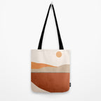 Minimal Abstract Art Landscape 11 Tote Bag Gallery Image 2