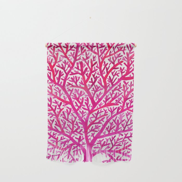 Fan Coral - Pink OmbrÃ© Wall Hanging Gallery Image 1