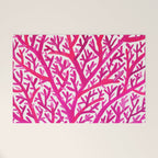 Fan Coral - Pink OmbrÃ© Welcome Mat Gallery Image 1
