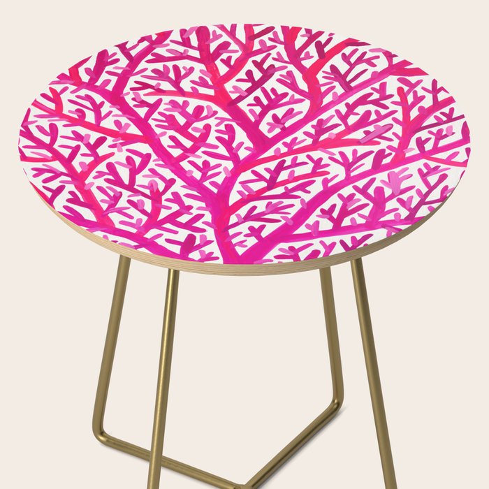 Fan Coral - Pink OmbrÃ© Side Table Gallery Image 2