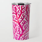 Fan Coral - Pink OmbrÃ© Travel Mug Gallery Image 1