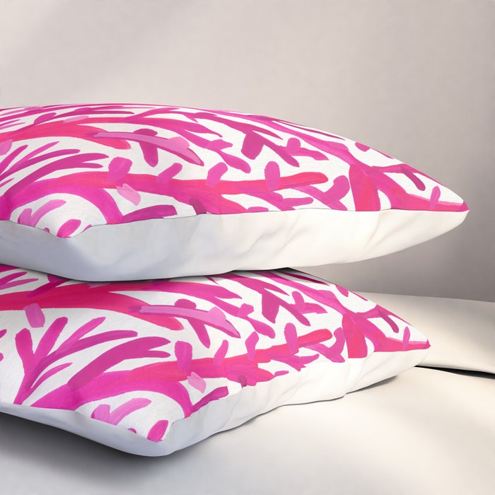 Fan Coral - Pink OmbrÃ© Pillow Sham Gallery Image 3