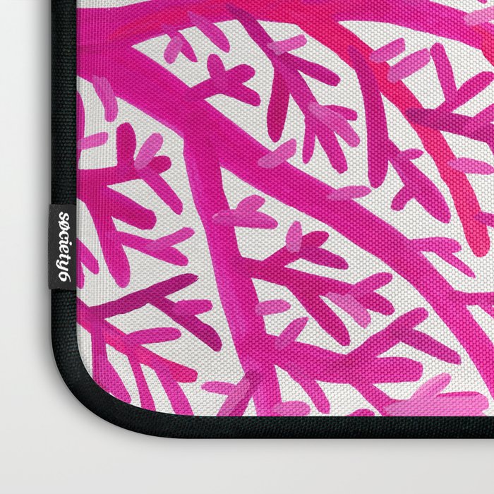 Fan Coral - Pink OmbrÃ© Laptop Sleeve Gallery Image 3