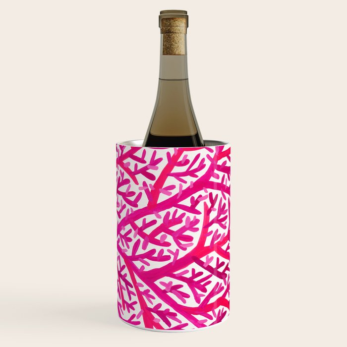 Fan Coral - Pink OmbrÃ© Wine Chiller Gallery Image 1