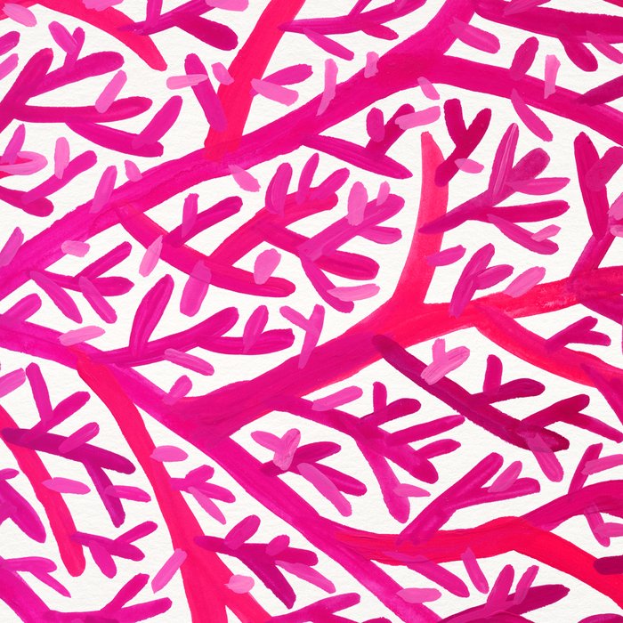 Fan Coral - Pink OmbrÃ© Coffee Mug Gallery Image 2