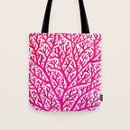 Fan Coral - Pink OmbrÃ© Tote Bag Gallery Image 1