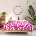 Fan Coral - Pink OmbrÃ© Comforter Gallery Image 3