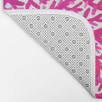 Fan Coral - Pink OmbrÃ© Bath Mat Gallery Image 2