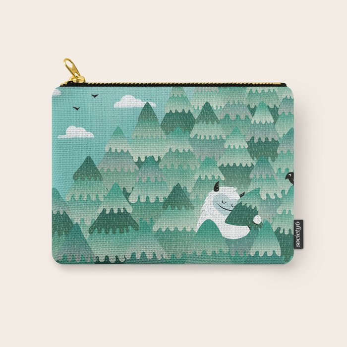 Tree Hugger (Spring & Summer version) Carry All Pouch Gallery Image 1