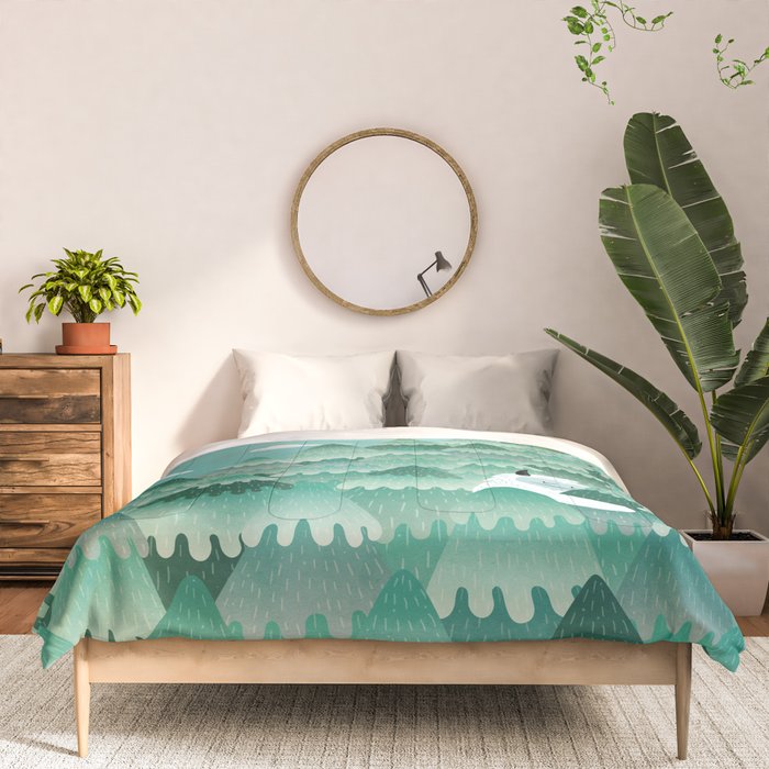 Tree Hugger (Spring & Summer version) Comforter Gallery Image 3