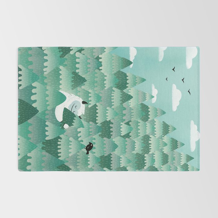 Tree Hugger (Spring & Summer version) Rug Gallery Image 2