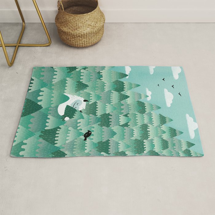 Tree Hugger (Spring & Summer version) Rug Gallery Image 1