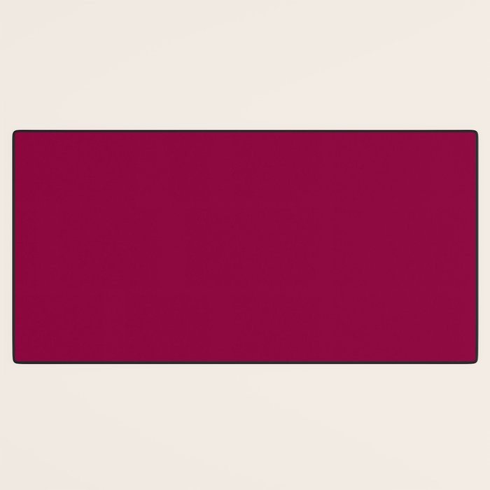 Mulberry Pink Solid Color Desk Mat Gallery Image 3