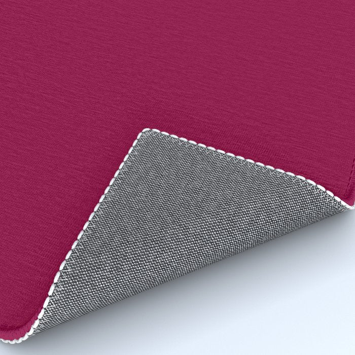 Mulberry Pink Solid Color Rug Gallery Image 4