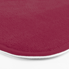 Mulberry Pink Solid Color Bath Mat Gallery Image 3