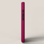 Mulberry Pink Solid Color iPhone Case Gallery Image 2