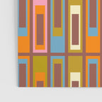 Eclectic Geometric Mid Century Modern Lexington Ave Pattern Poster Gallery Image 3