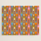 Eclectic Geometric Mid Century Modern Lexington Ave Pattern Jigsaw Puzzle Gallery Image 1