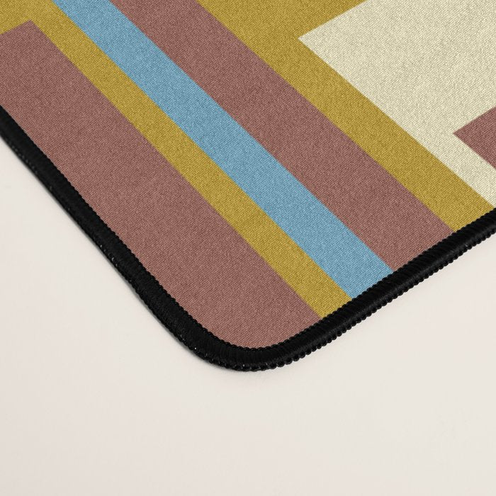 Eclectic Geometric Mid Century Modern Lexington Ave Pattern Desk Mat Gallery Image 4