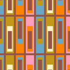 Eclectic Geometric Mid Century Modern Lexington Ave Pattern Coffee Mug Gallery Image 2