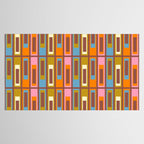 Eclectic Geometric Mid Century Modern Lexington Ave Pattern Tablecloth Gallery Image 2