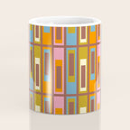 Eclectic Geometric Mid Century Modern Lexington Ave Pattern Coffee Mug Gallery Image 4