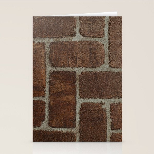 Brick Pattern in Spain Stationery Card Gallery Image 2