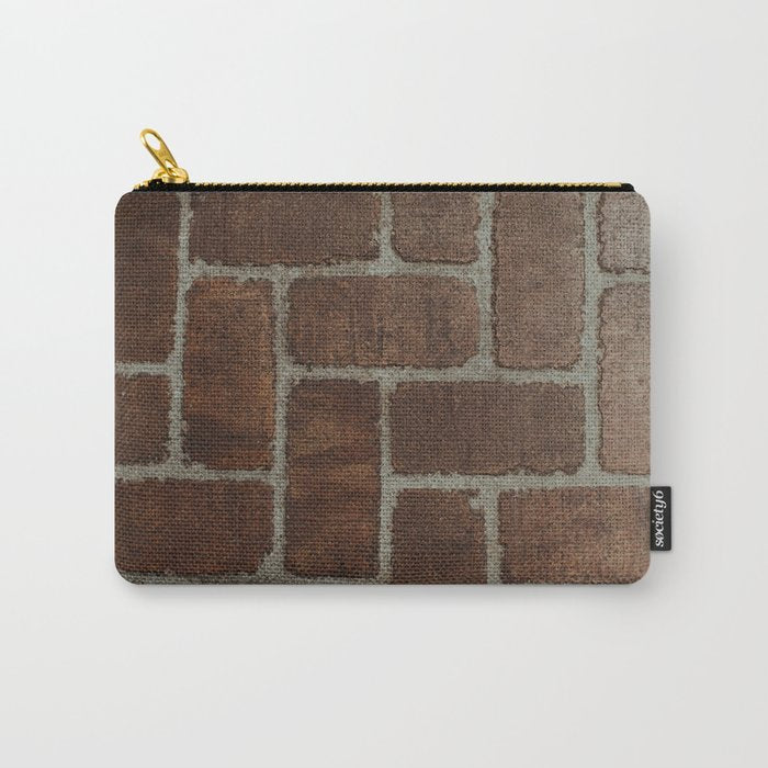Brick Pattern in Spain Carry All Pouch Gallery Image 1