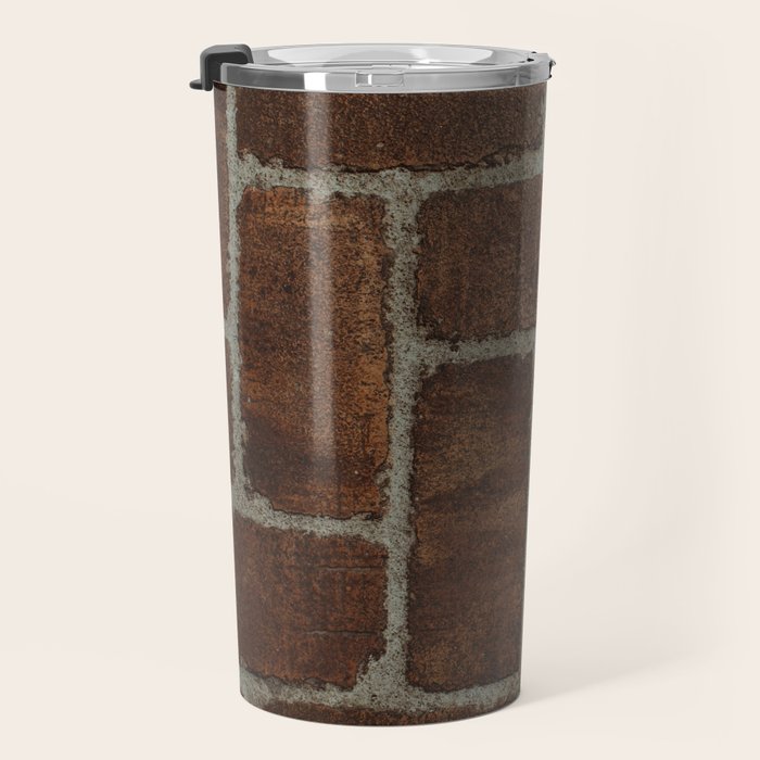 Brick Pattern in Spain Travel Mug Gallery Image 3