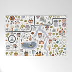 Town Map Welcome Mat Gallery Image 1