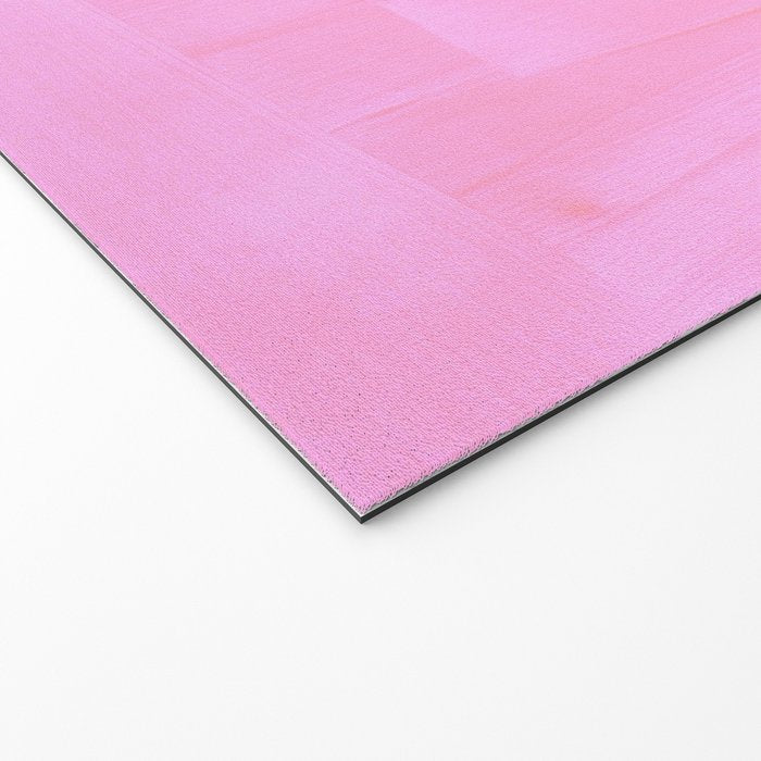 Childhood Dreams Sky Blue Lime Green Pastel Pink Colorfield  Welcome Mat Gallery Image 2