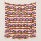 Colorful Bricks Wall Tapestry Gallery Image 4